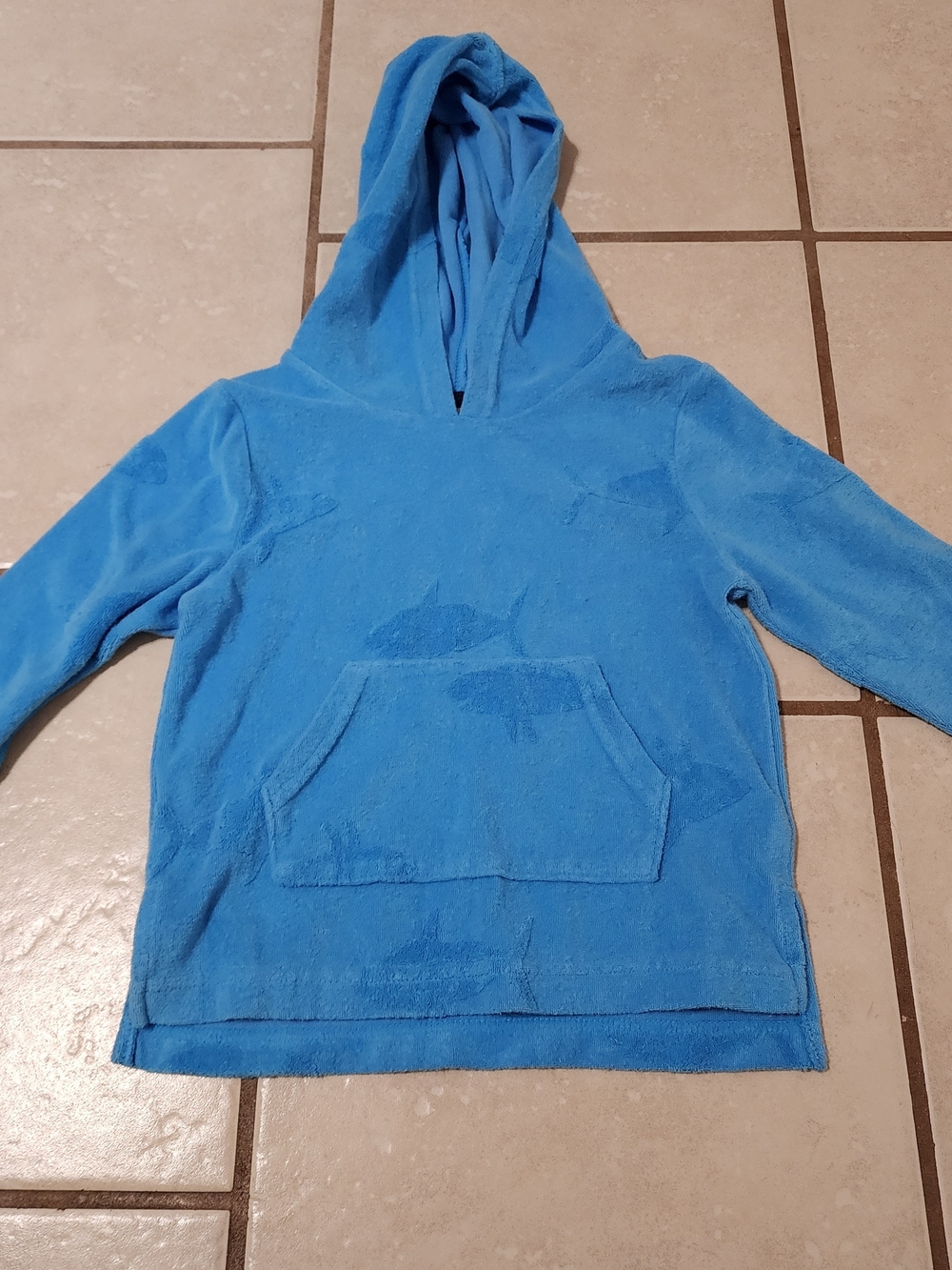 3T Cat & Jack Kids Blue Pullover Hoodie